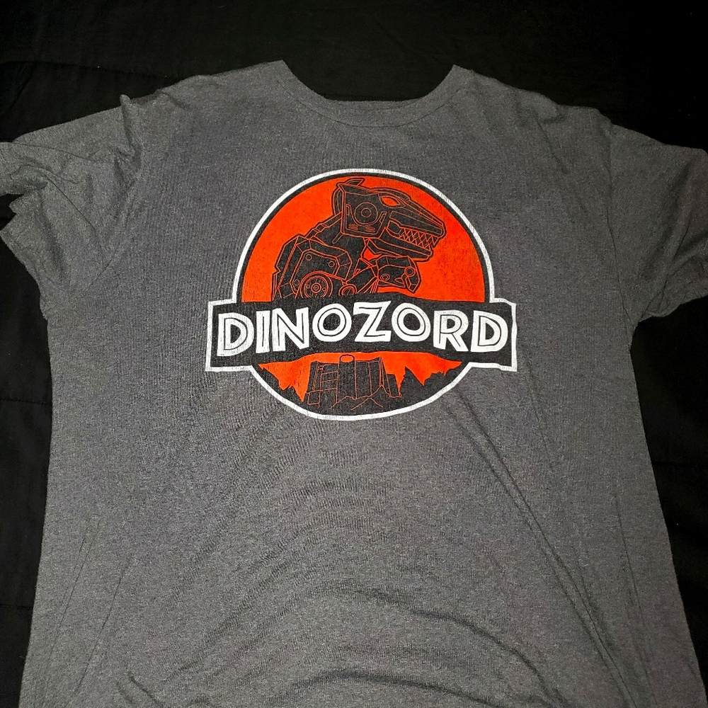 Power Rangers Dino Zord Jurassic Park Shirt